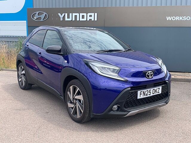 Toyota AYGO X 1.0 VVT-i Exclusive 5dr Auto Blue