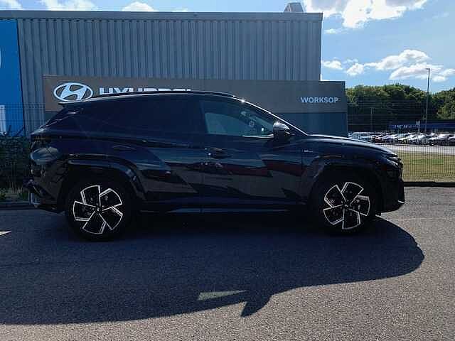 Hyundai TUCSON 1.6T 239 Hybrid N Line 5dr Auto Black