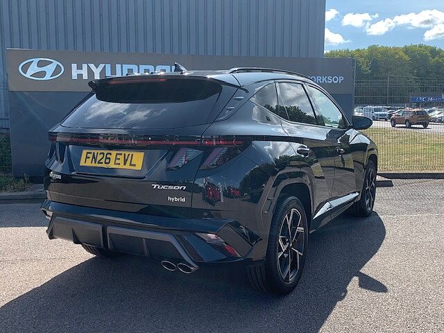 Hyundai TUCSON 1.6T 239 Hybrid N Line 5dr Auto Black