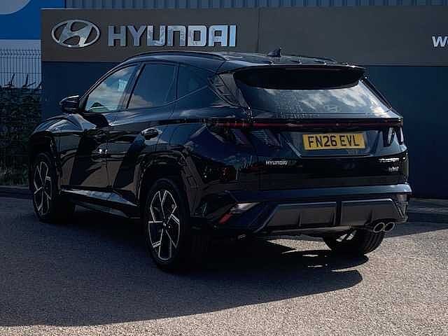 Hyundai TUCSON 1.6T 239 Hybrid N Line 5dr Auto Black
