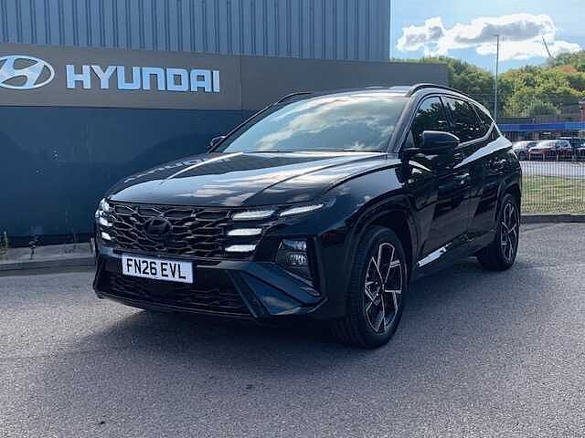 Hyundai TUCSON 1.6T 239 Hybrid N Line 5dr Auto Black