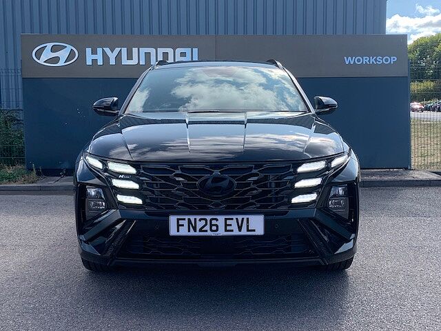 Hyundai TUCSON 1.6T 239 Hybrid N Line 5dr Auto Black