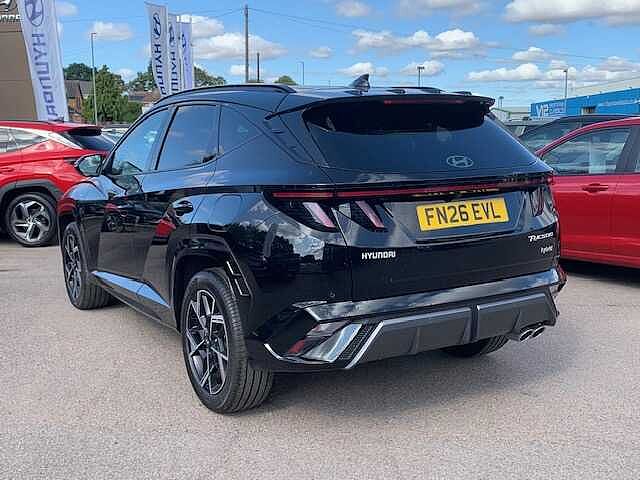 Hyundai TUCSON 1.6T 239 Hybrid N Line 5dr Auto Black
