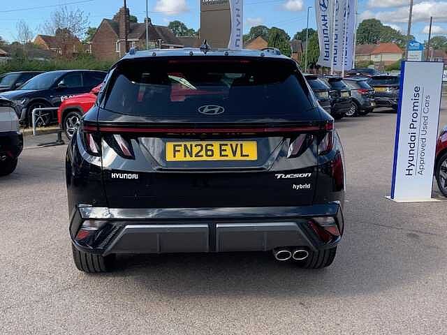 Hyundai TUCSON 1.6T 239 Hybrid N Line 5dr Auto Black