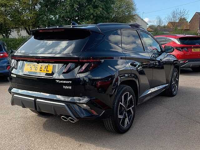 Hyundai TUCSON 1.6T 239 Hybrid N Line 5dr Auto Black