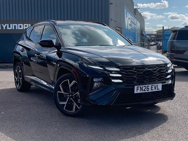 Hyundai TUCSON 1.6T 239 Hybrid N Line 5dr Auto Black