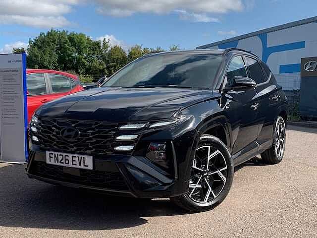 Hyundai TUCSON 1.6T 239 Hybrid N Line 5dr Auto Black